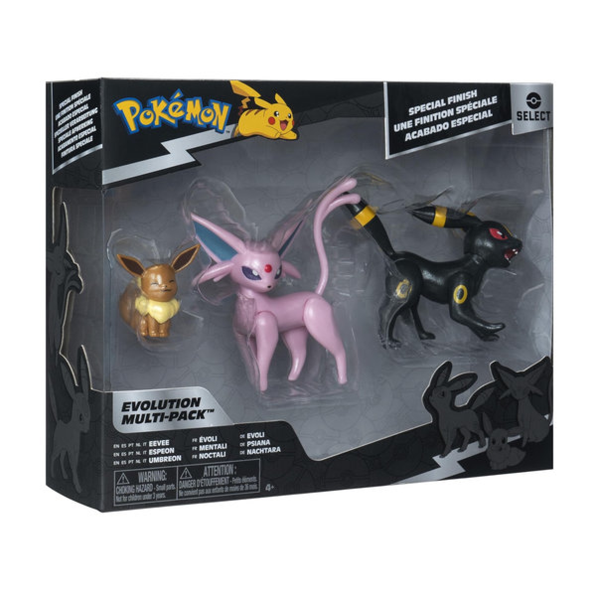 POKÉMON SELECT EVOLUTION MULTI-PACK EEVEE, UMBREON, ESPEON
